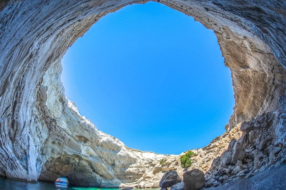 Sykia Cave Milos Island